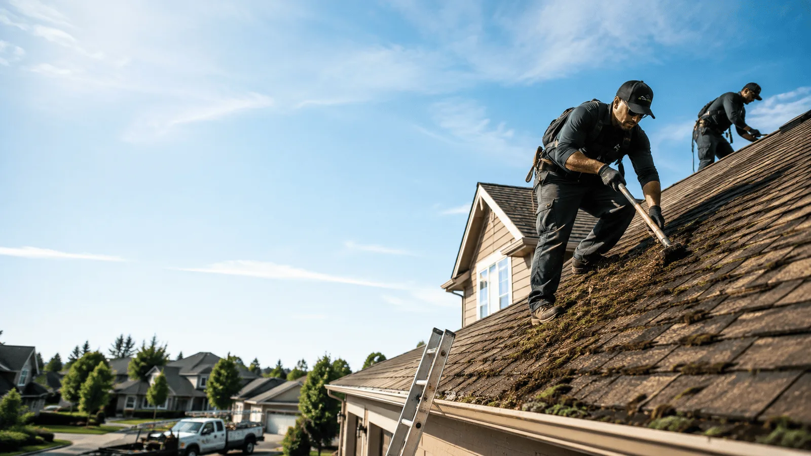 Roof Moss Removal in Dana, IA near me